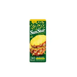آبمیوه آناناس سان استار 240 سی سی - عمده فروشی مواد غذایی