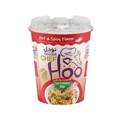 نودل لیوانی با طعم تند و فلفلی شف هو (بسته 12 عددی) - عمده فروشی آنلاین مواد غذایی