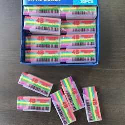 پاک کن رنگین کمانی قاب دار معطر Starchans-4B یک عددی