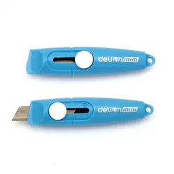 کاتر (تیزبر) مینی دلی مدل Deli 2020 رنگ آبی