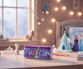 جامدادی سه زیپ فانتزی Frozen یخ زده