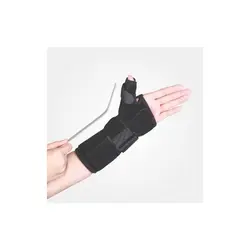 مچ بند آتل دار نئوپرن با آتل شست تک سایز Neoprene Wrist & Thumb Splint طب و صنعت