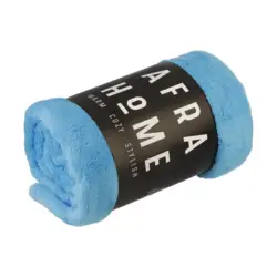 پتو افرا هوم AFRA مدل لاواترا آبی