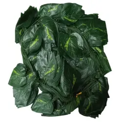 گل مصنوعی مدل ریسه برگ پتوس خطی بسته 48 عددی