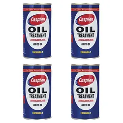 مکمل روغن موتور خودرو کاسپین مدل Formula 1 حجم 300 میلی لیتر بسته 4 عددی