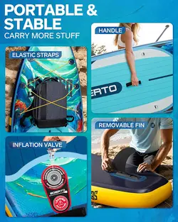 پدل برد بویرتو BOIERTO مدل SEABED