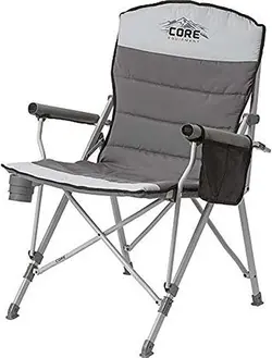 صندلی کمپینگ کور Core مدل Padded Hard Arm Chair