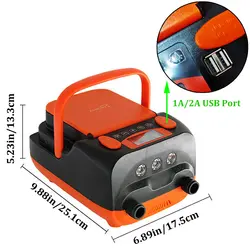 پمپ باد فندکی شارژی Stermay مدل HT-790