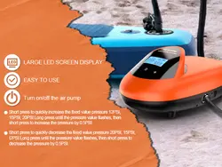 پمپ باد فندکی شارژی مدل SUP03