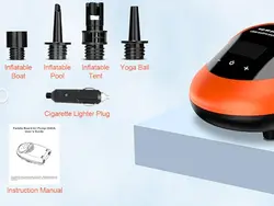 پمپ باد فندکی شارژی مدل SUP03