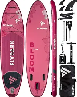 پدل برد FLYPARK  مدل  BLOOM PINK