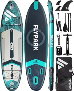 پدل برد FLYPARK  مدل  ice fog blue green