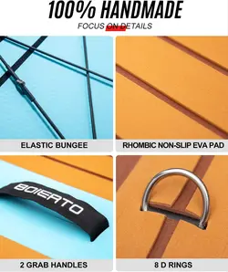 پدل برد BOIERTO مدل Wooden Blue