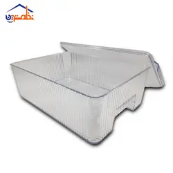 باکس نظم دهنده شفاف هیوا درب دار بزرگ