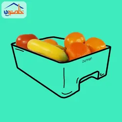 باکس نظم دهنده شفاف هیوا بزرگ