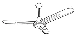 پنکه سقفی YCF-111 یانا (یاس اروند ابادان)