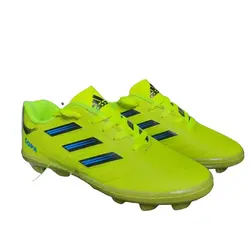 کتونی ورزشی استوک دار پسرانه مدل ادیداس (adidas)| سایز30-34| رنگ سبز | فوتبال چمنی| دوردوخت - آمیتیس/ فروشگاه اینترنتی آمیتیس