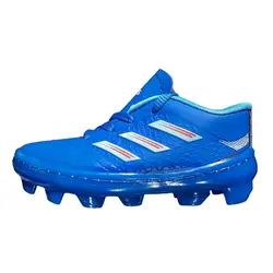 کتونی ورزشی پسرانه فوتبال استوک دار مدل آدیداس (adidas)|استوک دار بچگانه| سایز 30-34|دوردوخت|مخصوص چمن|رنگ سورمه ای - آمیتیس/ فروشگاه اینترنتی آمیتیس