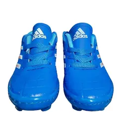 کتونی ورزشی پسرانه فوتبال استوک دار مدل آدیداس (adidas)|استوک دار بچگانه| سایز 30-34|دوردوخت|مخصوص چمن|رنگ سورمه ای - آمیتیس/ فروشگاه اینترنتی آمیتیس