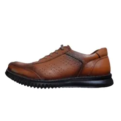 کفش تمام چرم طبیعی مردانه طبی برند دکتر مارتین (dr martens)| رنگ عسلی| 6 ماه ضمانت| بندی| سایز40-45 - آمیتیس/ فروشگاه اینترنتی آمیتیس