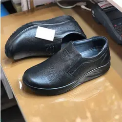 کفش تمام چرم طبیعی مردانه طبی برند رشتبر اصل(RASHTBAR)|سایز40-45|مشکی|تزریق|و.اکسخور - آمیتیس/ فروشگاه اینترنتی کیف و کفش آمیتیس اصفهان