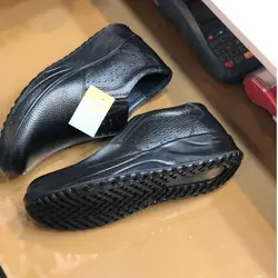 کفش تمام چرم طبیعی مردانه طبی برند رشتبر اصل(RASHTBAR)|سایز40-45|مشکی|تزریق|و.اکسخور - آمیتیس/ فروشگاه اینترنتی کیف و کفش آمیتیس اصفهان