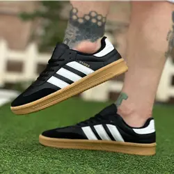 کتانی اسپرت ونس مردانه مدل آدیداس(samba)|مشکی|سایز41-44|ضدآب|کف دوخت - آمیتیس/ فروشگاه اینترنتی کیف و کفش آمیتیس اصفهان