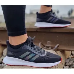 کتانی اسپرت مردانه رانینگ مدل ادیداس هفت رنگ(adidas)|سایز41-44|تنفسی|کف دوخت|مشکی - آمیتیس/ فروشگاه اینترنتی کیف و کفش آمیتیس اصفهان