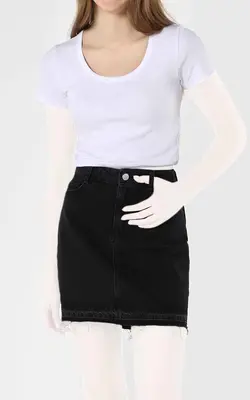 دامن جین زنانه Colins کد CL1063557 - کی شاپ (کهن شاپ سابق)