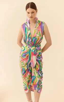 پیراهن زنانه ROMAN کد Y2311077 - کی شاپ (کهن شاپ سابق)