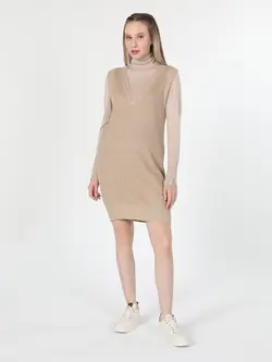 پیراهن بافت زنانه Colins کد CL1059729 - کی شاپ (کهن شاپ سابق)