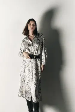 پیراهن زنانه ZARA کد 7969269 - کی شاپ (کهن شاپ سابق)