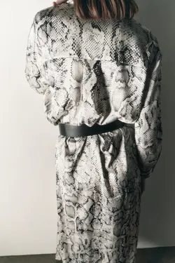 پیراهن زنانه ZARA کد 7969269 - کی شاپ (کهن شاپ سابق)