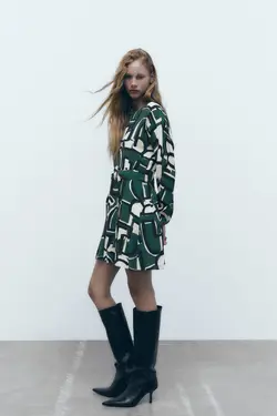 پیراهن زنانه ZARA کد 3198262 - کی شاپ (کهن شاپ سابق)