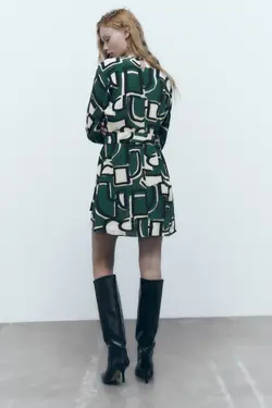 پیراهن زنانه ZARA کد 3198262 - کی شاپ (کهن شاپ سابق)