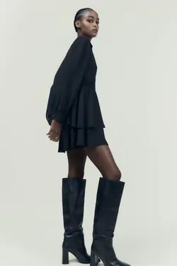 پیراهن زنانه ZARA کد 2354925 - کی شاپ (کهن شاپ سابق)