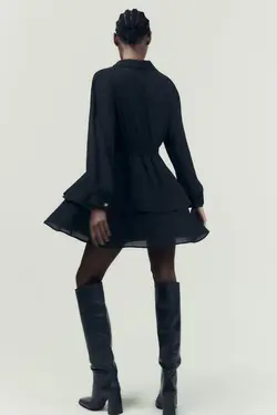 پیراهن زنانه ZARA کد 2354925 - کی شاپ (کهن شاپ سابق)