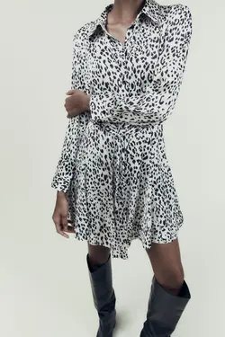 پیراهن زنانه ZARA کد 2278806 - کی شاپ (کهن شاپ سابق)