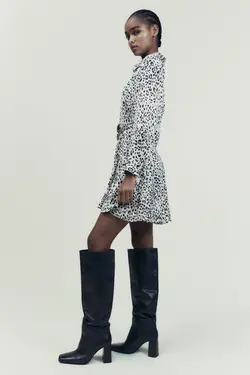 پیراهن زنانه ZARA کد 2278806 - کی شاپ (کهن شاپ سابق)