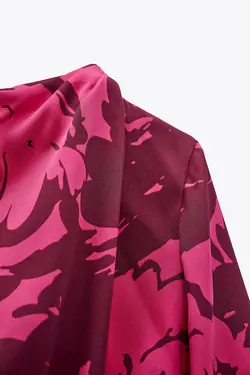 پیراهن زنانه ZARA کد 2124747 - کی شاپ (کهن شاپ سابق)