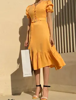 پیراهن زنانه KOHAN کد 9911408630 - کی شاپ (کهن شاپ سابق)