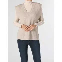 بلوز بافت زنانه Colins کد CL1055857 - کی شاپ (کهن شاپ سابق)