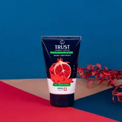 کرم دست و بدن انار و کیوتن تراست