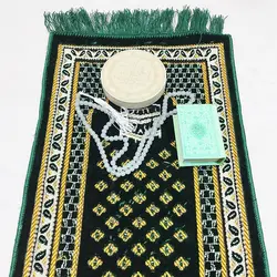 جانماز مدل سجاده مخمل طرح بهشت 30-60 cod-13029980