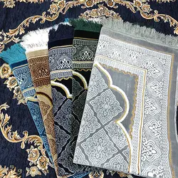 سجاده سلین کالا مدل مخمل اعلاء بزرگسال سایز 110x65 کد Mps-3