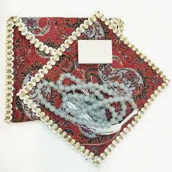 جانماز مدل ترمه طرح محراب 28x24 COD-13028967
