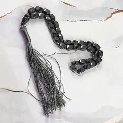 تسبیح سلین کالا مدل حدید 33دانه سایز 8 -14131461