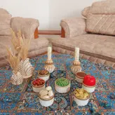مجموعه ظروف هفت سین ۱۳ پارچه مدل رویال