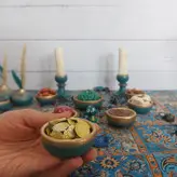 مجموعه ظروف هفت سین 14پارچه مدل شاهزاده کوچولو