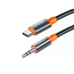 کابل تبدیل USB-C به جک 3.5 میلی‌متری مک دودو مدل CA-0900 طول 1.8 متر